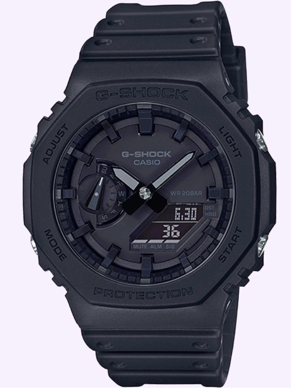 G-Shock Black Resin Analog-Digital Sport Watch